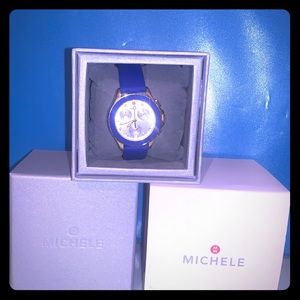 Authentic Michele watch. Gold tone